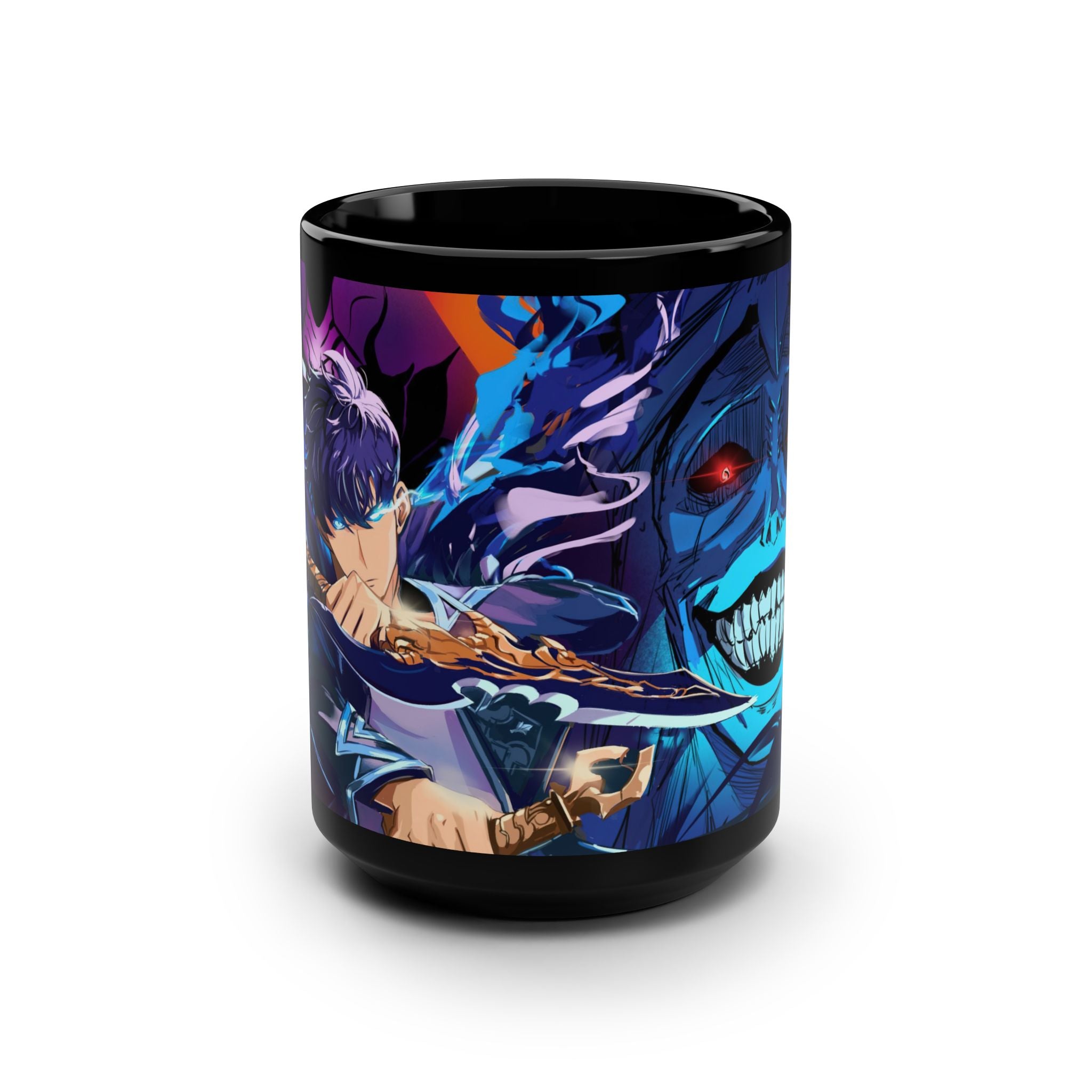Gothic Fantasy Mug, 15oz Coffee Cup, Anime Lovers Gift, Unique Art Mug, Dark Aesthetic Drinkware, Perfect for Halloween