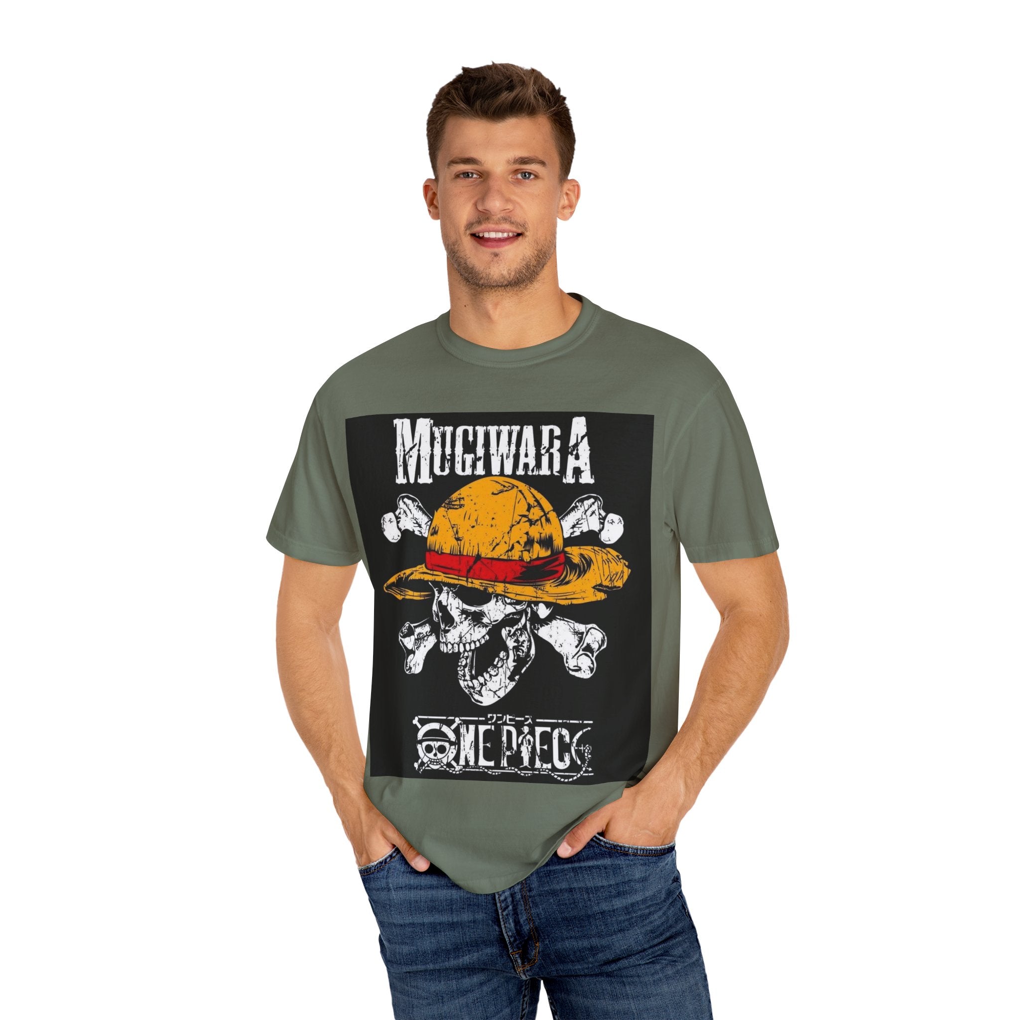 Mugiwara Skull Unisex T-Shirt - Anime Casual Wear