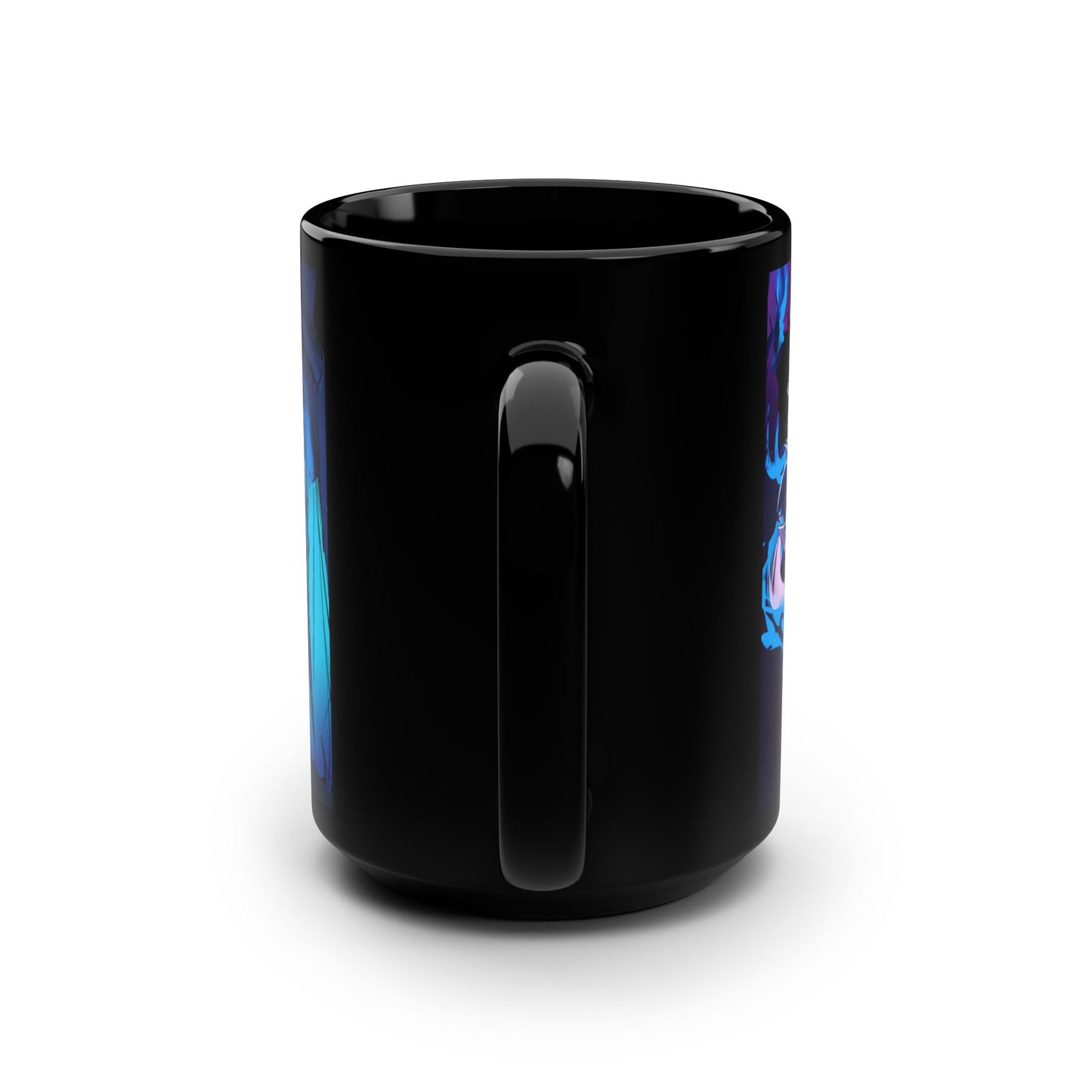 Gothic Fantasy Mug, 15oz Coffee Cup, Anime Lovers Gift, Unique Art Mug, Dark Aesthetic Drinkware, Perfect for Halloween