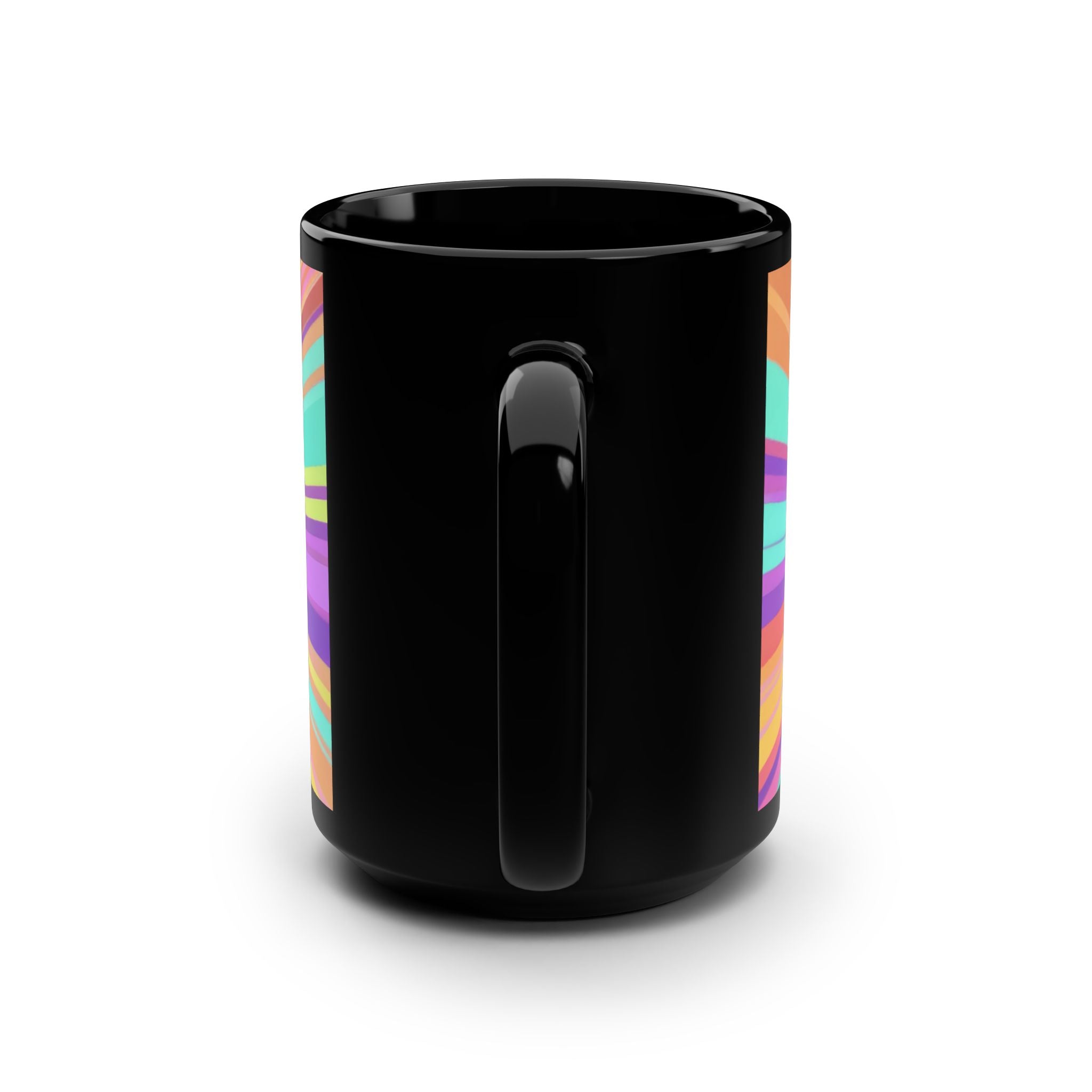 One Piece Black Mug, 15oz - Anime Lover Gift, Collector's Item, Cartoon Artwork, Tea/Coffee Mug, Vibrant Design