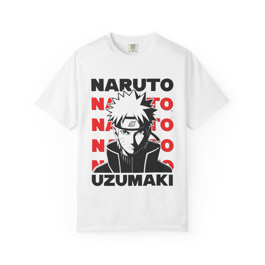 Naruto Unisex Garment-Dyed T-Shirt for Anime Fans