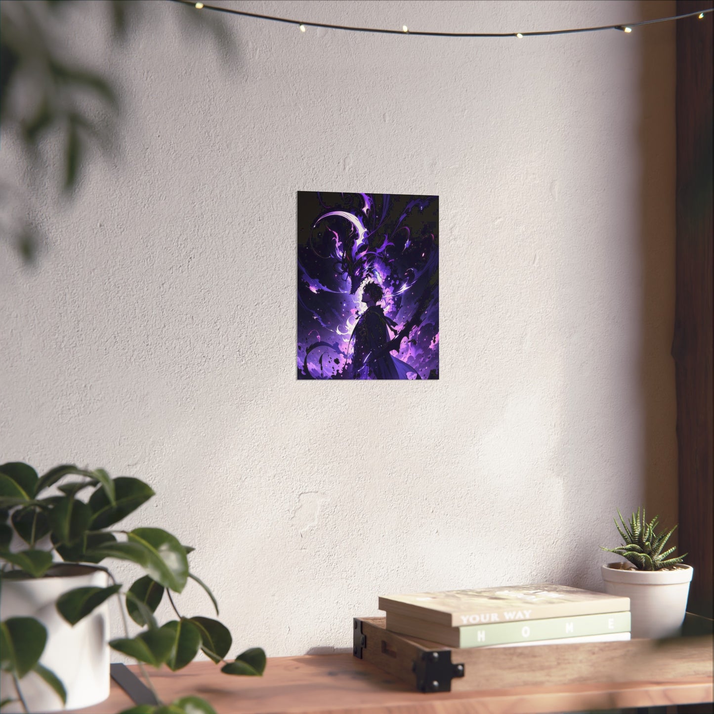 Elegant Fantasy Art Print, Wall Decor, Gift for Art Lovers, Home Aesthetic, Unique Art Poster, Perfect for Any Occasion