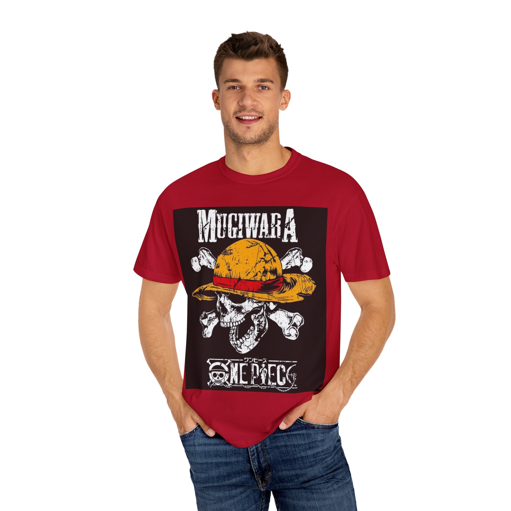 Mugiwara Skull Unisex T-Shirt - Anime Casual Wear